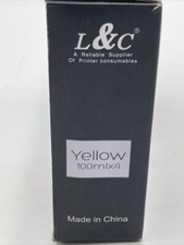4 Bottles L&C Yellow Sublimation Ink Refill for EcoTank Printers ET-4800 (B228) picture