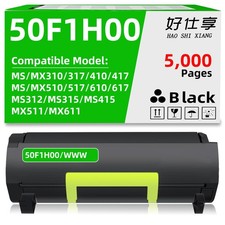 51B1000 Toner Cartridge Compatible for Lexmark MX317 MX417 MX517 MX617 MS317 417 picture
