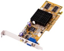 GRAPHICS CARD PIXELVIEW NVIDIA GEFORCE4 MX440 SE 64MB MVGA-NVG17GAM(L) AGP picture