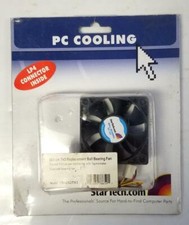 New StarTech FAN6X2TX3 Dual Ball Bearing Fan 6x2 Cm Tx3 LP4 Connector Inside picture