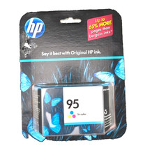 GENUINE HP 95 Tri-Color Single Ink Cartridge NOS Sealed C8766WN EXP 3/13 NEW OEM picture