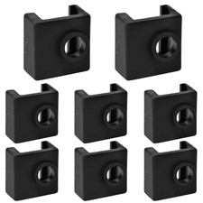 3D Printer Silicone Sock 8Pcs Hotend Silicone Sock Heater Block Silicone Cove... picture