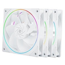 TL-S12RW X3 CPU Fan, 120mm White Computer Cooler Fine Aperture ARGB Halo PC picture