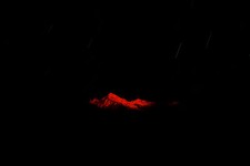 Landscape mountains snow starry night Custom Gaming Mat Desk picture
