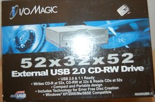 I/O Magic 52 X 32 X 52 CD-RW Drive NIB Unopened sold as is NOT Returnable picture