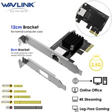 2.5G Base-T PCIe Network Card 2500/1000/100Mbps PCI Express Ethernet Adapter picture