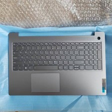 New Palmrest Upper Case US Backlit Keyboard FP For IdeaPad Slim 3 15ABR8 82XM picture
