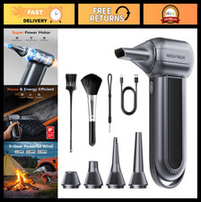 High-Power Compressed Air Duster, 150,000 RPM Turbo Fan, 45 m/s Airflow Cleaner picture