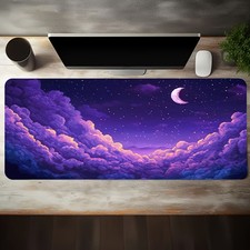 1pc Large Gaming Desk Mat Compatible for PC/Laptop, Non-Slip Rubber Base Compu picture