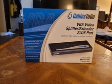Cables To Go (CTG) VGA Video Splitter/Extender 2/4/8 Port Open Box picture