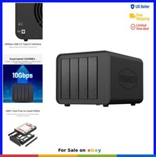 4 Bay Hard Drive Enclosure USB 3.2 Gen2 10Gbps Type-C Hot Swappable Tool-Free picture