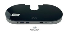 ZGO Zdock 30-0046-SL Dual Video USB Zgonic Monitor Arm Docking Station - Black picture