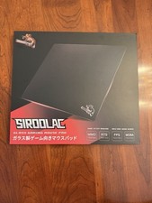 SIROOLAC Glass Gaming FPS Mouse Pad 320 x 360mm.  White picture