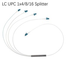 0.9mm Mini Steel Tube FTTH LC UPC Fiber Optic Splitter Box x4 1x8 1x16 Splitter picture