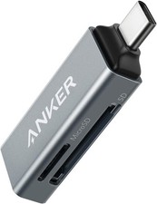 Anker SD Card Reader, 2-in-1 USB C Memory Card Reader for Digital Camera SD Card picture
