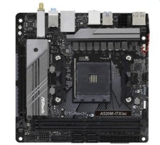 ASROCK A520M-ITX/ac MINI ITX For AMD A520 Socket AM4 desktop Motherboard DDR4 picture