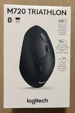 Logitech M720 Triathlon Multi-Device Wireless Bluetooth Mouse With Dongle  (New) picture