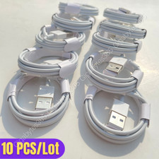 10X USB Cable 3ft 6ft Fast Charger Lot For Apple iPhone 14 13 12 11 Pro MAX Xr 8 picture