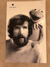 Original 1998 Jim Henson Kermit Frog Apple Think Different Poster  picture