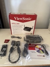 ViewSonic WPG-360 Wireless Remote Presentation Gateway New But Missing Parts picture