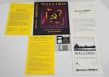 VINTAGE Welltris The Soviet Challenge Continues Spectrum Holobyte IBM 3.5