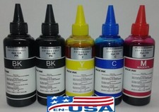 502 5 x 100ml Ink Compatible 502 Ink ET 4760 2850 2760 3760 4850 2750 522 2803 picture