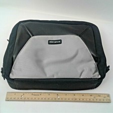Targus Tablet Bag-Black/Silver 9 Inches by 12 Inches-Two Zippers-5 Compartments picture