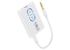 1Mii ML300 Bluetooth 5.3 Transmitter Receiver aptX Low Latency Dual Link AUX RCA picture