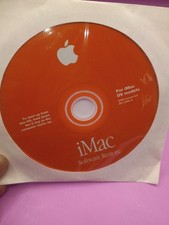 Vintage 1999 Macintosh Mac iMac DV v9.0 OS 9 Software Restore Disc CD picture