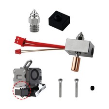 Sprite Extruder Upgrade Heater Block Kit with 0.4mm Nozzle,High Temperature... picture