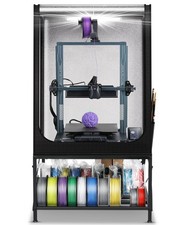 3D Printer Table with Enclosure - Heavy Duty 3D Printing Workstation with 2-Tier picture
