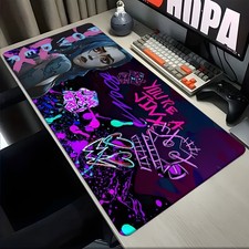 1pc Jinx 2 Non-Slip Rubber Gaming Mouse Pad - Large Desk Mat with Vibrant Anim picture