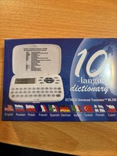 NEW ECTACO Universal Translator ML350 10 Language Dictionary picture
