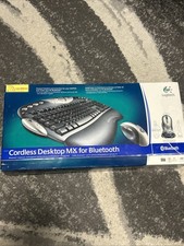 Logitech Bluetooth Cordless Desktop MX Keyboard/Mouse - US English New picture