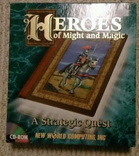 Heroes of Might and Magic - New World Computing - CDROM - Boxed Game D picture