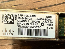 Cisco SFP-10G-LRM 10Gbps SFP+ Transceiver Module 10-2456-03 Lot of 3 picture
