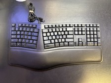 X9 Performance X9ERGOKEY Wired USB Ergonomic Split Keyboard Wrist Rest picture