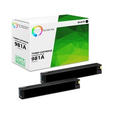2Pk TCT 981A Black J3M71A For HP PageWide 556dn 556xh MFP 586z 586dn Compatible picture