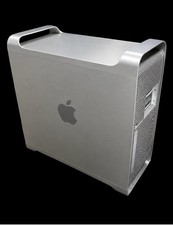 Apple Power Mac G5 (TESTED) Full Tower Aluminum Case Silver 2x3.5 2x5.25 USB FW picture