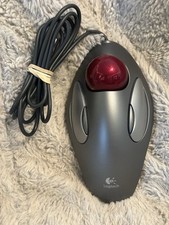 Logitech Trackman Marble USB T-BC21 Mouse (804377-0000) Tested Works picture