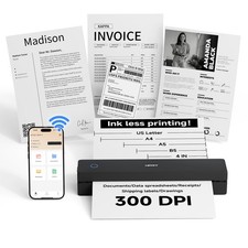 HPRT MT620 Pro Portable Printer Wireless Inkless Thermal Travel picture
