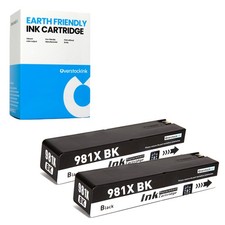 2-Pack OSI Compatible 981X Black Ink fits HP PageWide Enterprise Color 556xh picture