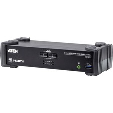 ATEN 2-Port USB 3.0 4K HDMI KVMP Switch picture