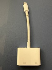 Genuine Apple iPhone to HDMI Digital AV Adapter | MD826AM/A - A1438 - Used picture