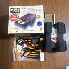 IOMEGA ZIP CD USB ZIP CD 650 DRIVE NEW In Box With Power Cord Instructions picture