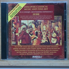 Discover Classical Music and Fine Art Cd-rom PC Windows 3.1 95 Educational picture