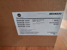 Konica Minolta IUP16 BLACK A63X03V Imaging Unit Cartridge / UGLY OPEN BOX picture