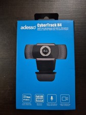 Adesso CyberTrack H4 HD 1080P USB Webcam w/ Built-In Dual Microphones picture