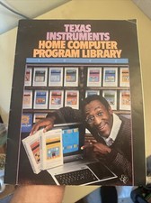 Vintage Texas Instruments Inc 1982 Bill Cosby Home Computer Program Library Book picture