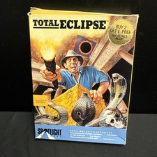 Spotlight Software Total Eclipse for Commodore 64/128 Used 1988 - Original Box picture